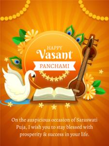 Celebrate Vasant Panchami with Music | Poster