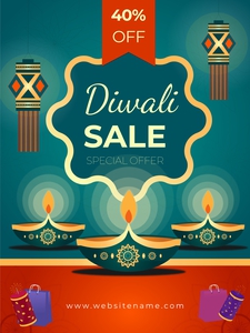 Festive sale design | Poster