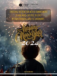 Golden Sparkler Ring in New Year with us | Poster