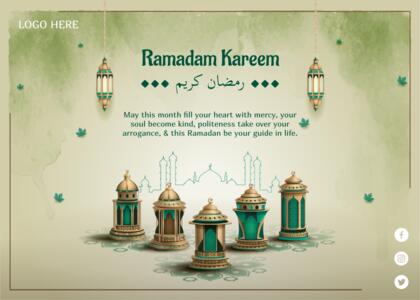 ramadancard maker advertisement poster