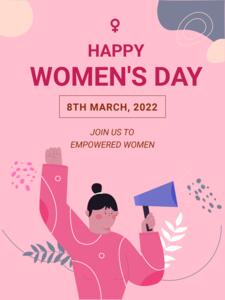 Flyer Women's Day Poster
