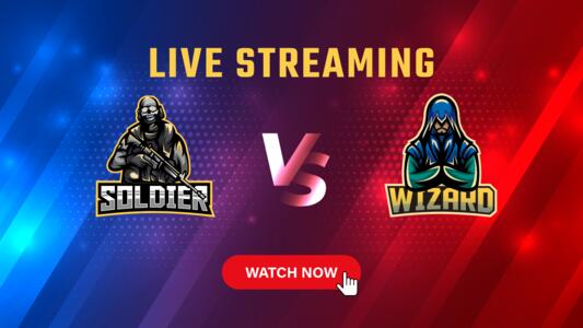 Advert Epic live stream of soldierwizard battle | Youtube Thumbnail