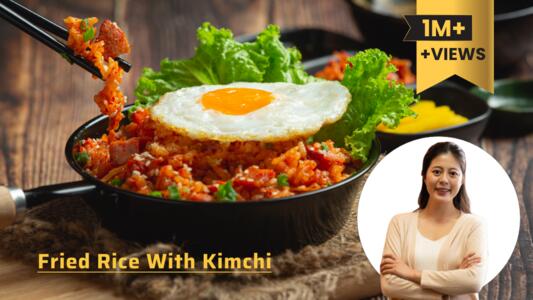 Famed Chefs Kimchi Fried Rice Recipe Boasts Million Views | Youtube Thumbnail