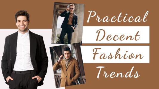 Modern elegant mens urban style blended with classic tailoring for chic practicality | Youtube Thumbnail