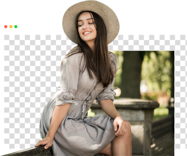 AI Background Remover, removing the background from any image